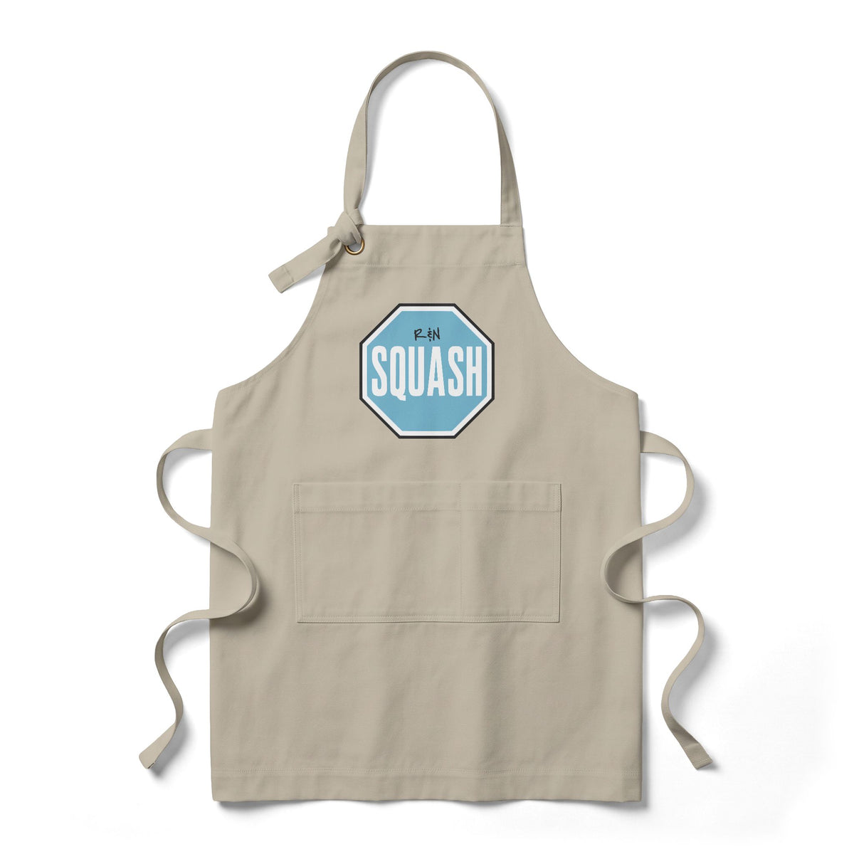 Squash Club Bib Apron — Heavy Twill Cooking & Gardening Apron with Pocket