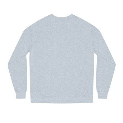 Sample.100% Cotton face, 8.5 oz/SQ yd  Squash Octagon Crewneck Sweatshirt — Retro Blue Squash Logo