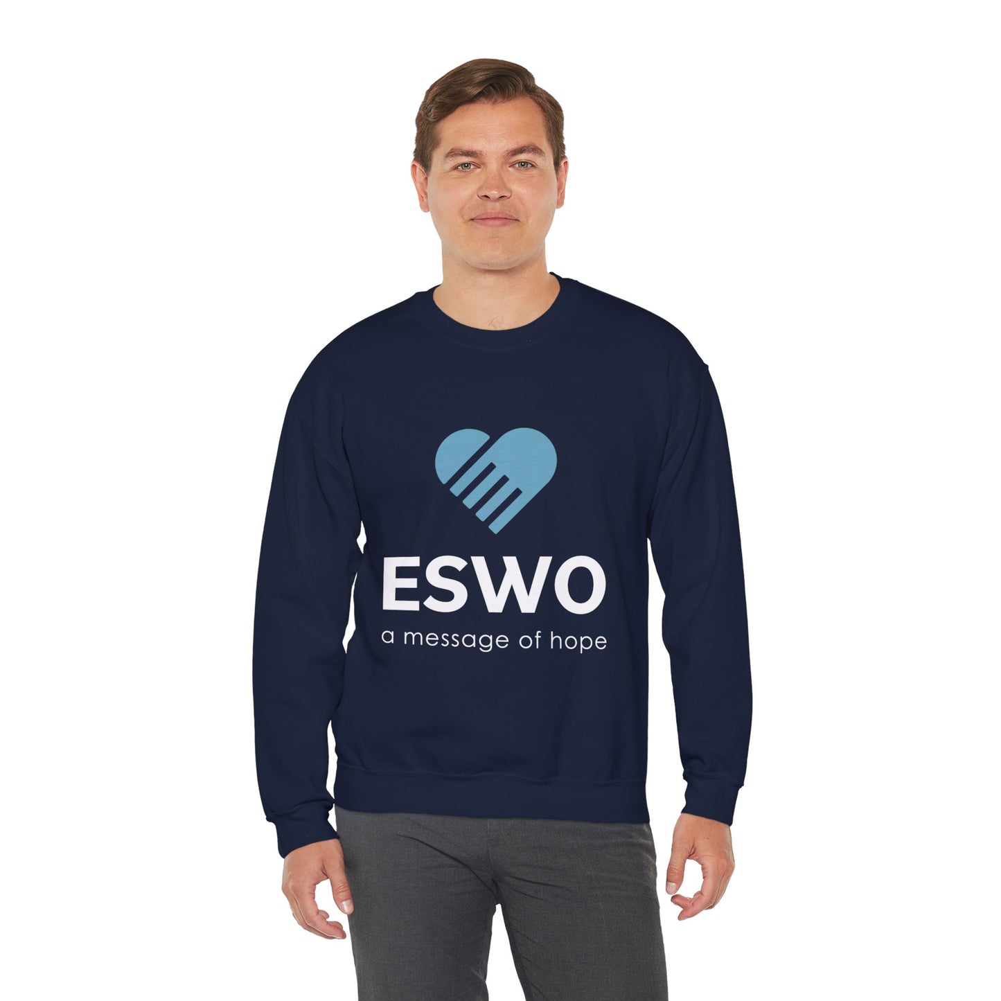 ESWO Huge Logo Sweatshirt (crew neck-dark colors)