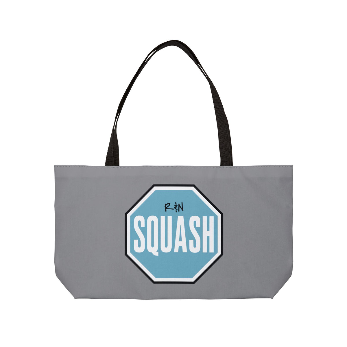 Weekender Tote Bag — Blue Octagon 'Squash' Sports Travel Bag