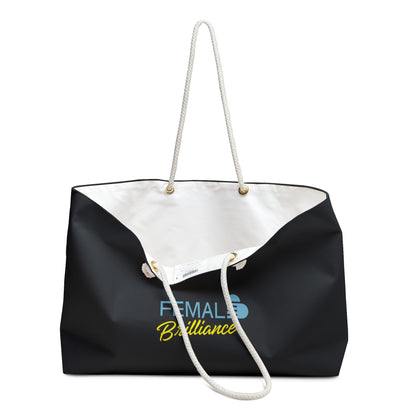 Female Brilliance - Rope Handle Weekender Bag