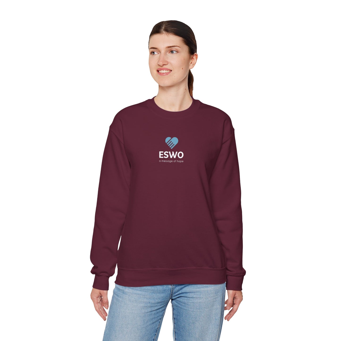 ESWO Tiny Logo Sweatshirt (crew neck-dark colors)