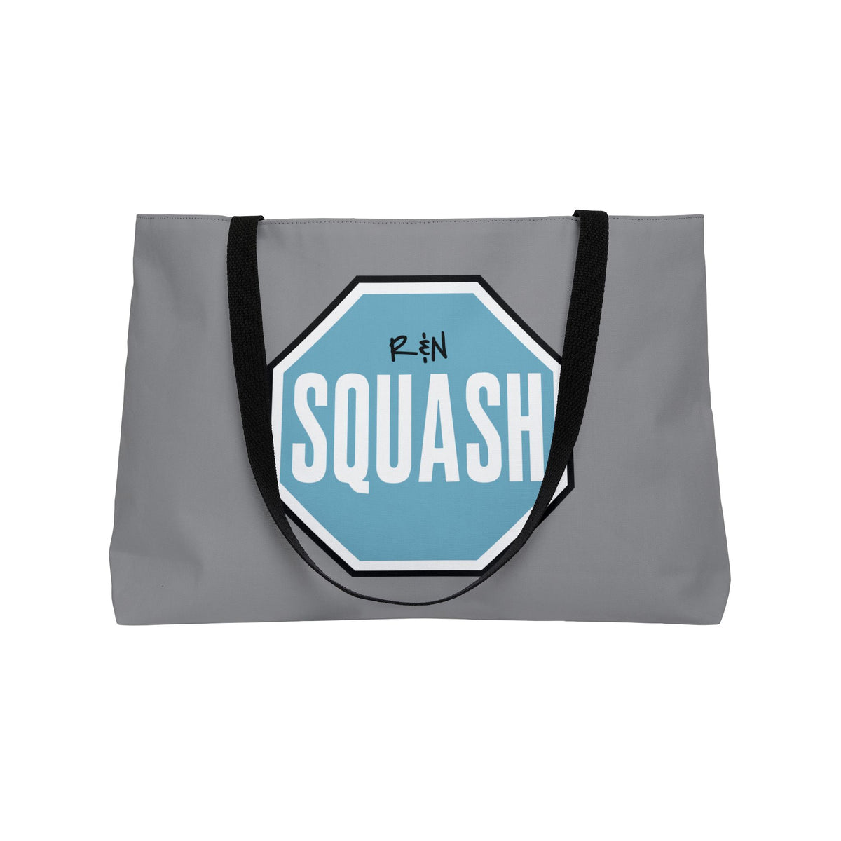 Weekender Tote Bag — Blue Octagon 'Squash' Sports Travel Bag