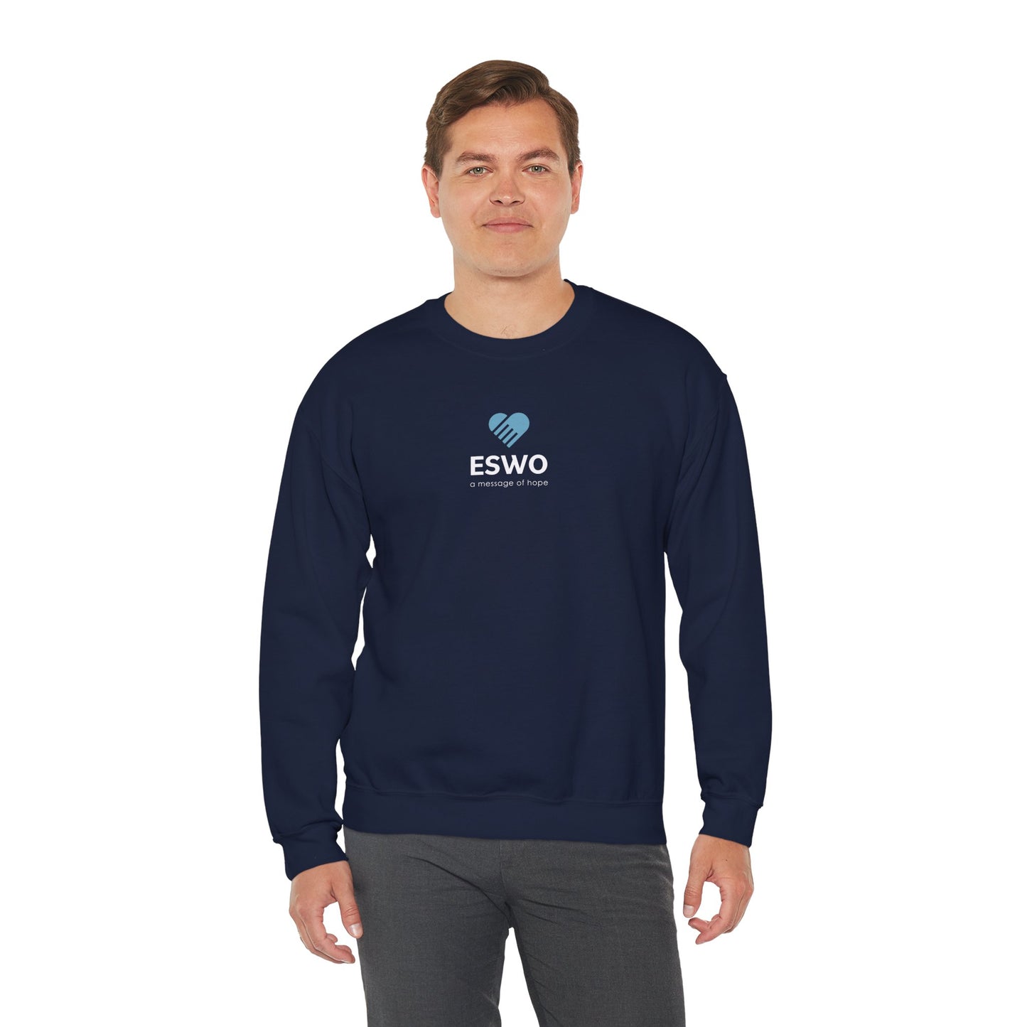 ESWO Tiny Logo Sweatshirt (crew neck-dark colors)