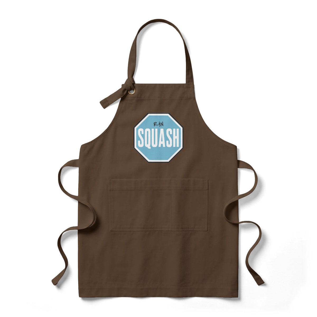 Squash Club Bib Apron — Heavy Twill Cooking & Gardening Apron with Pocket