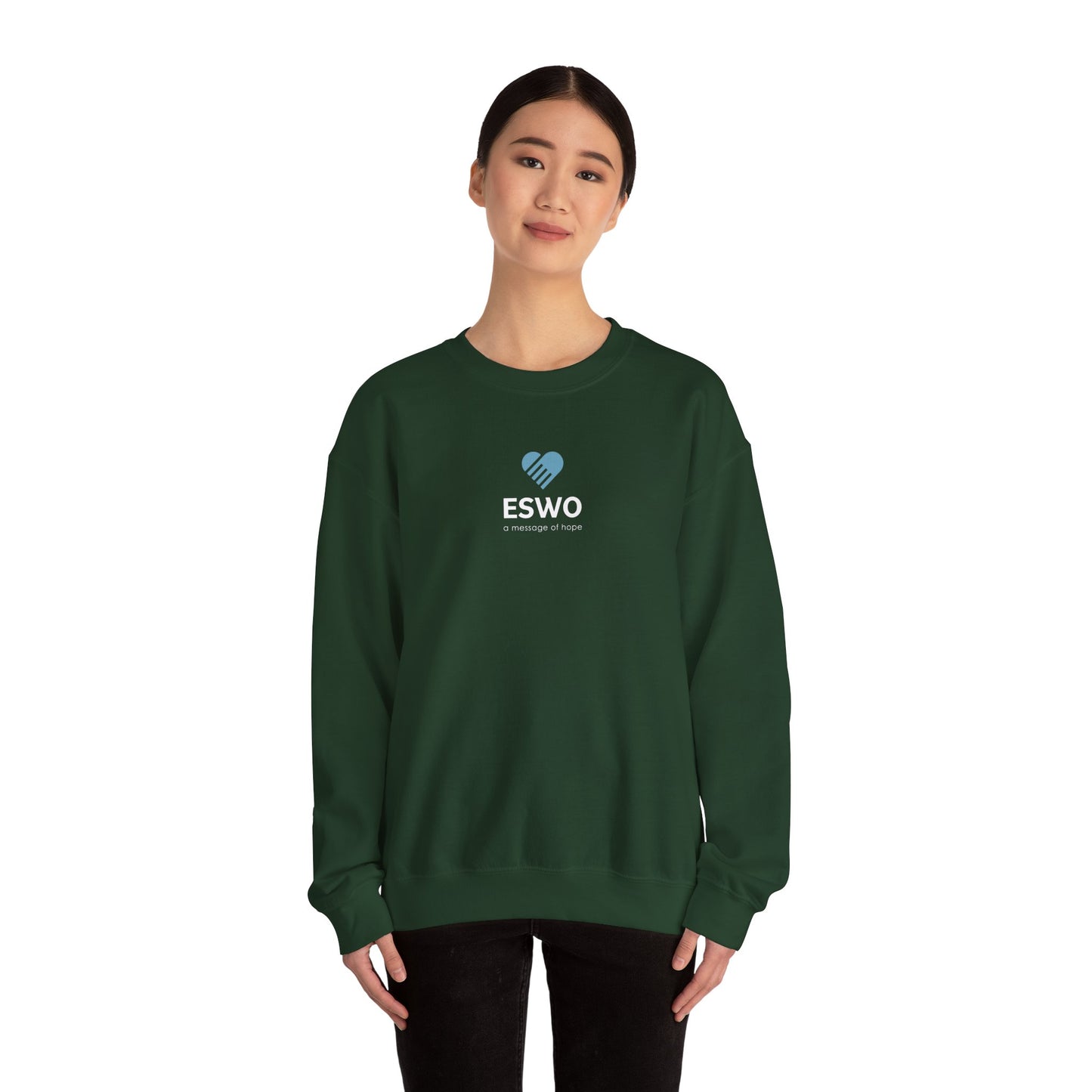 ESWO Tiny Logo Sweatshirt (crew neck-dark colors)