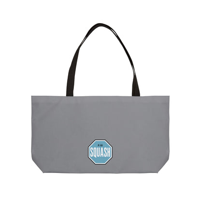 Weekender Tote Bag — Blue Octagon 'Squash' Sports Travel Bag