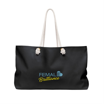 Female Brilliance - Rope Handle Weekender Bag