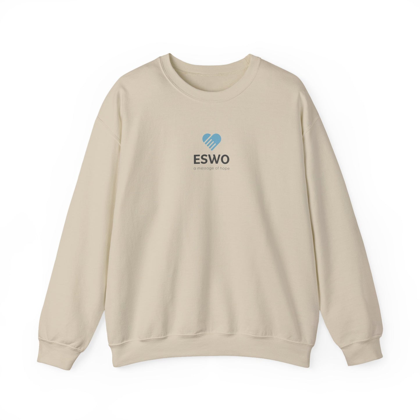 ESWO Tiny Logo Sweatshirt (crew neck-light colors)