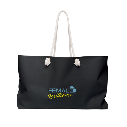 Female Brilliance - Rope Handle Weekender Bag